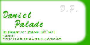 daniel palade business card